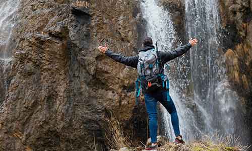 Anija Waterfall trekking